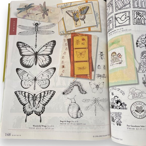 Stampin’ Up! Idea Book and Catalog 2002-2003 New - Picture 3 of 4